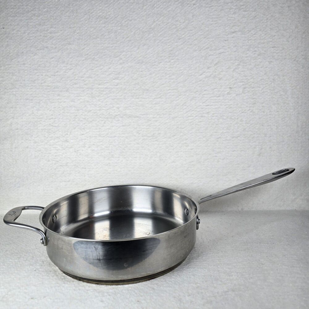 Emeril All-Clad 3Qt Quart Saute Pan 10" Stainless Steel